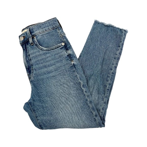 Madewell Blue The Perfect Vintage Skinny Jeans | Petite Size 25 - Picture 1 of 9